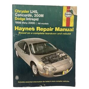 Haynes 25026 Chrysler LHS Concorde 300M Dodge Intrepid 1998 - 2004 Repair Manual